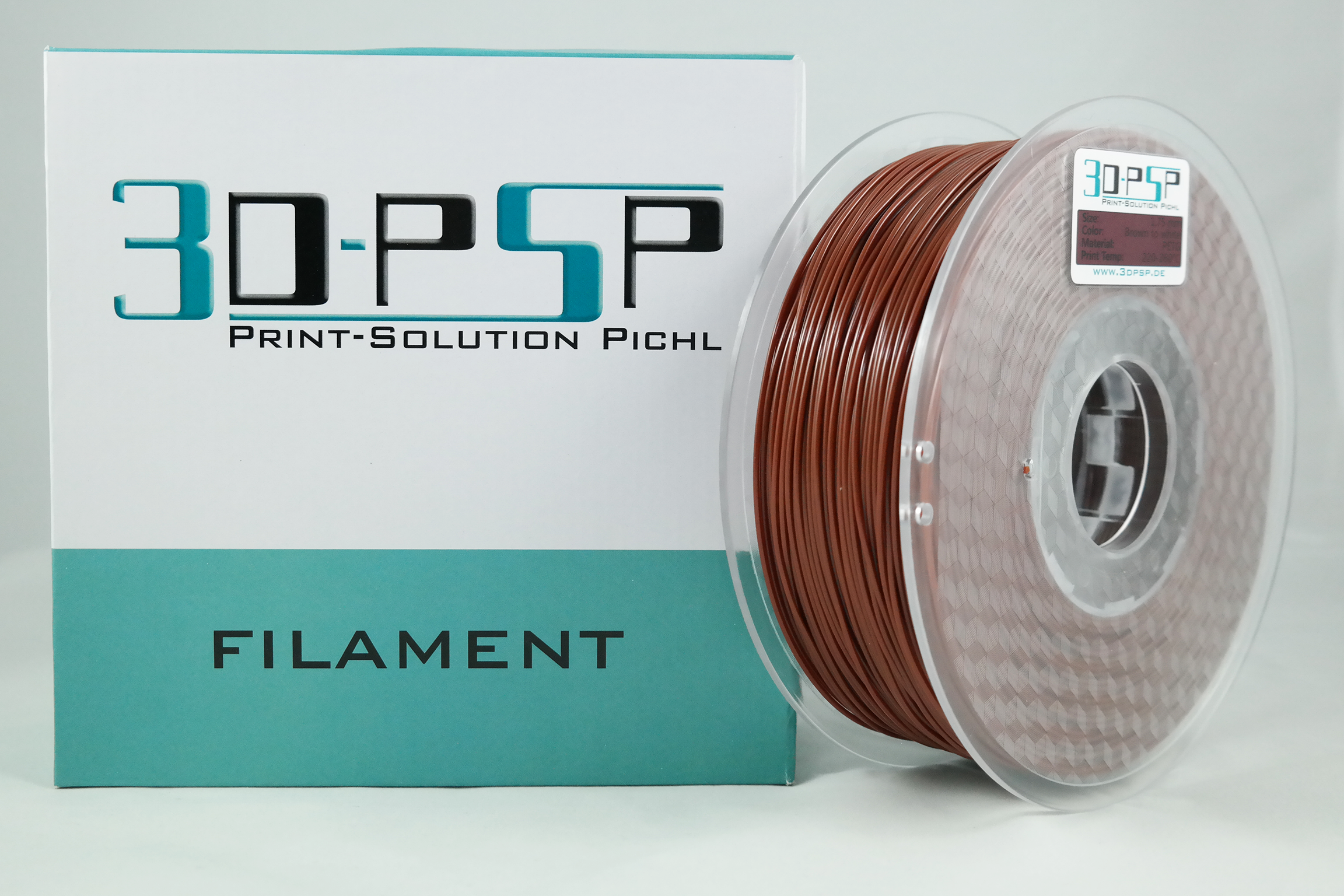 3DPSP PETG Filament  - Brown RAL 8028 - 1.75mm - 1Kg